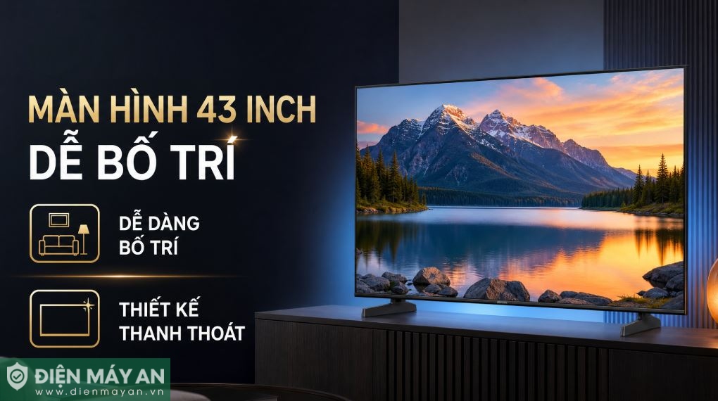 Smart Tivi Samsung AI 4K 43 inch UA43U8500H (43U8500H)